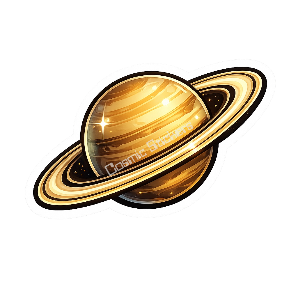 Cosmic Stickers - Saturn