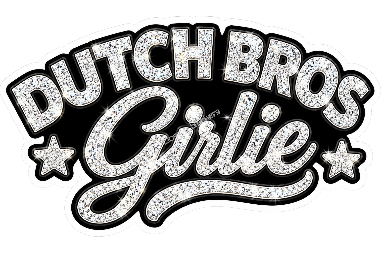 Dutch Girlie Black Bling
