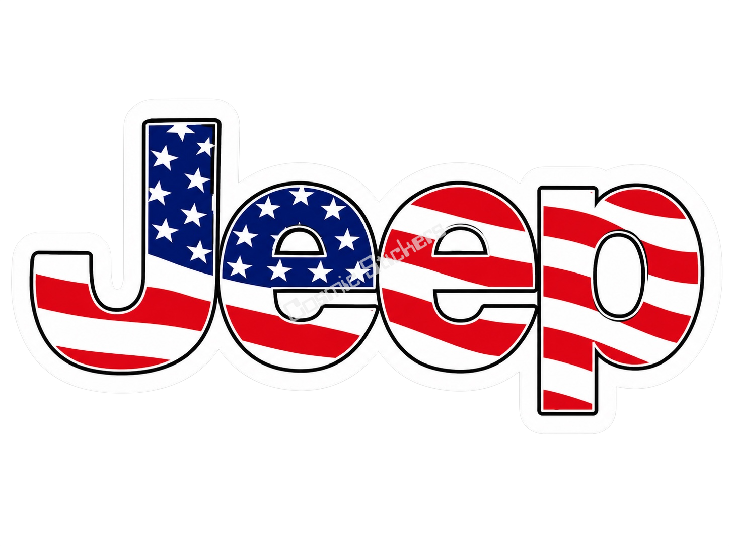 Jeep Collection- Jeep (Red-White-Blue)