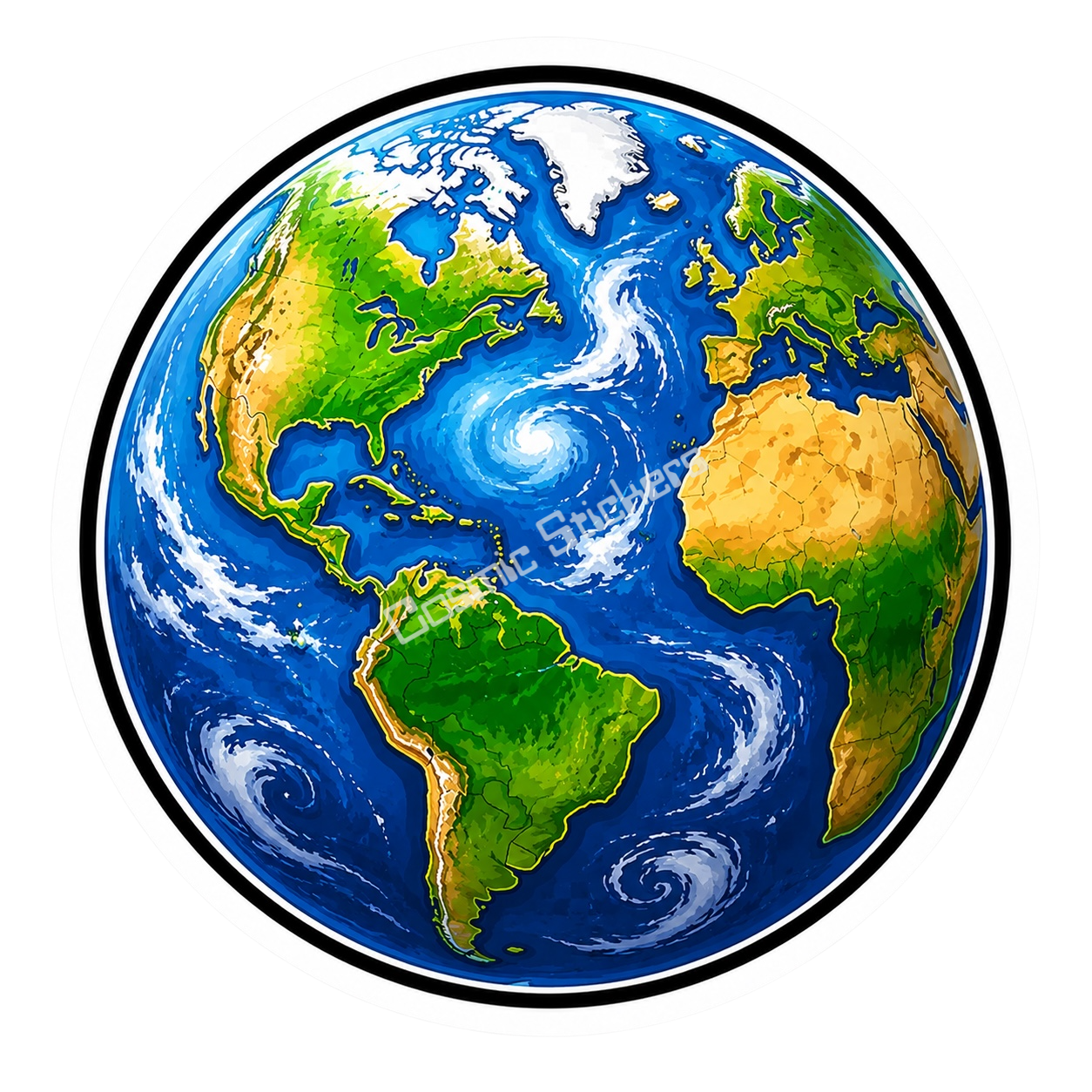 Cosmic Stickers -