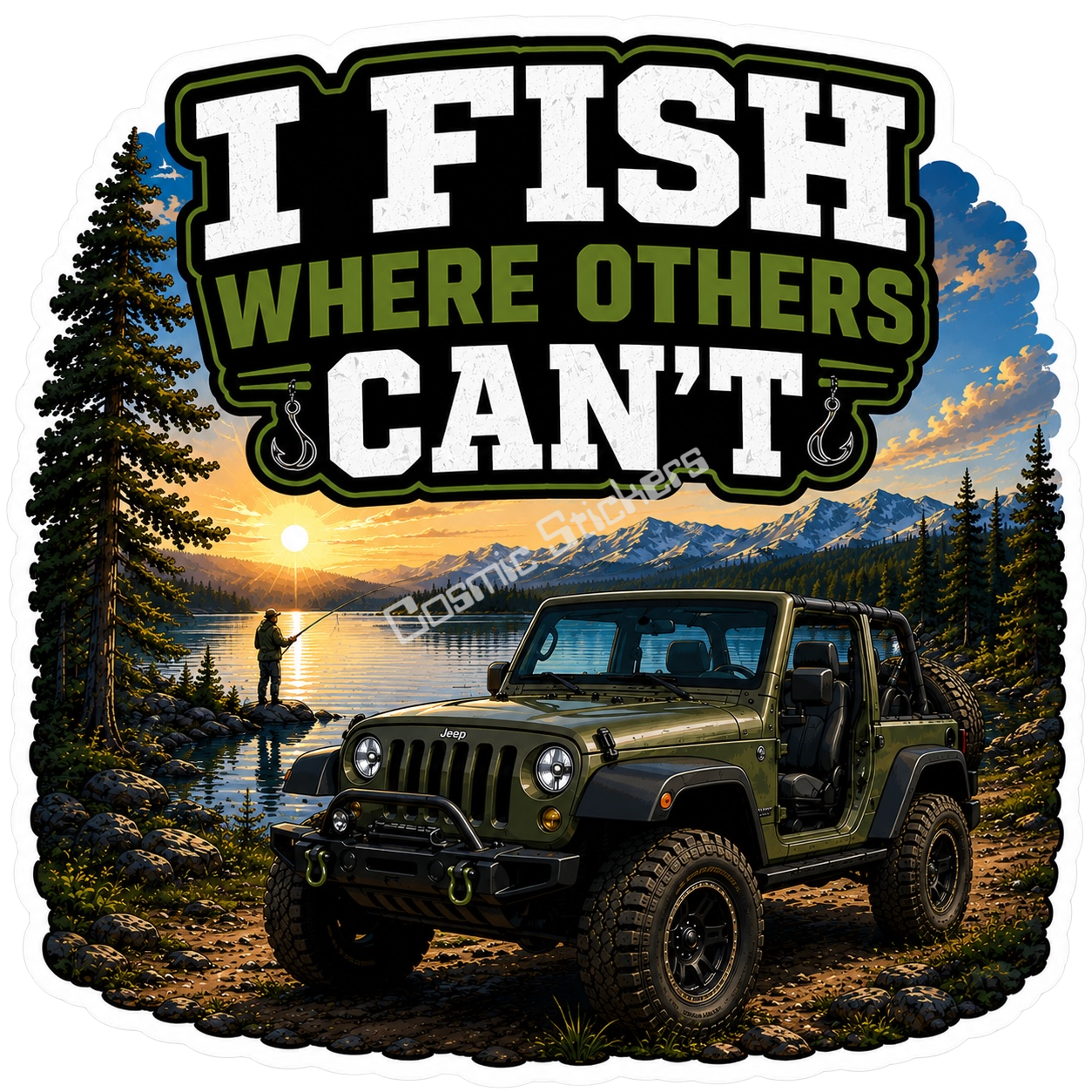 Jeep Collection- I Fish Where Others Can’t