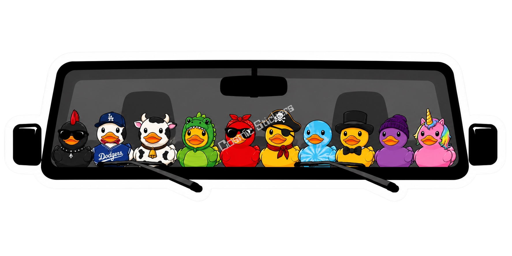 Jeep Rubber Ducks - Lineup #2