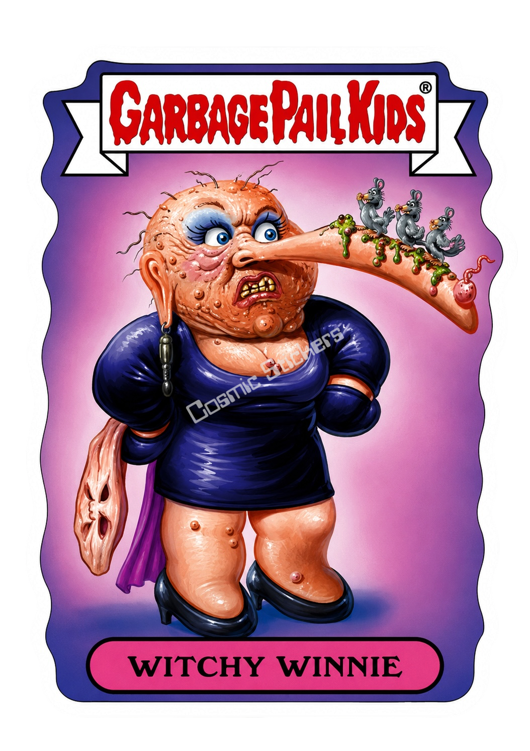 Garbage Pail kids (Witchy Winnie)