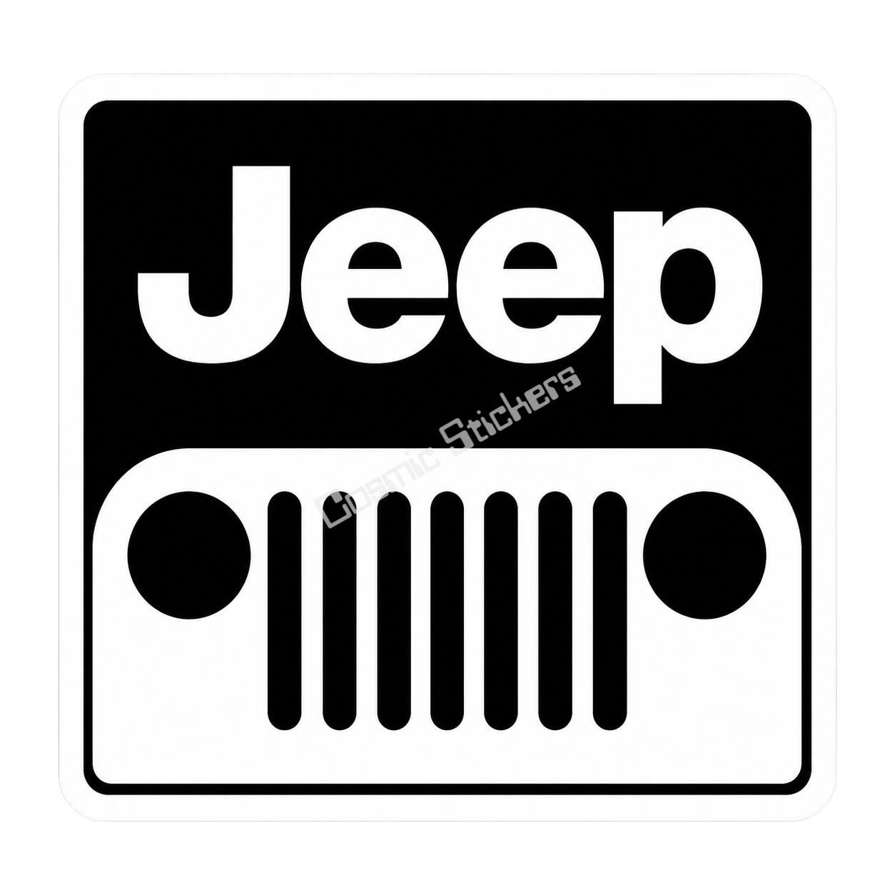 Jeep Collection- Jeep Grill (Square)