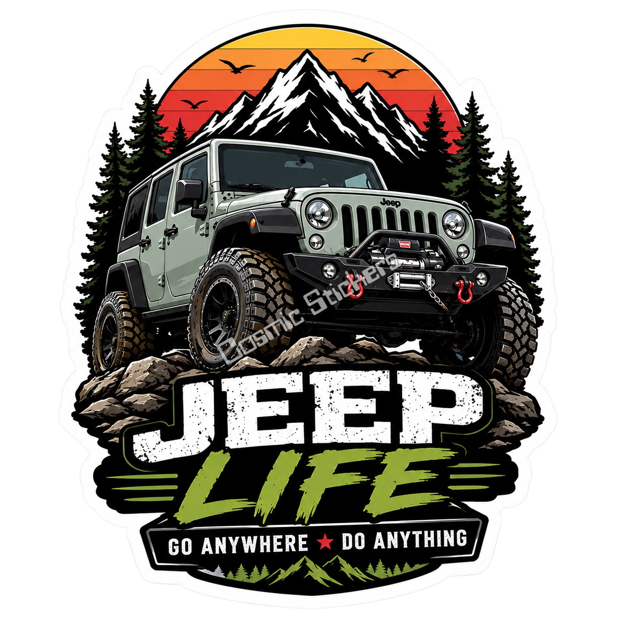 Jeep Collection- Sunset