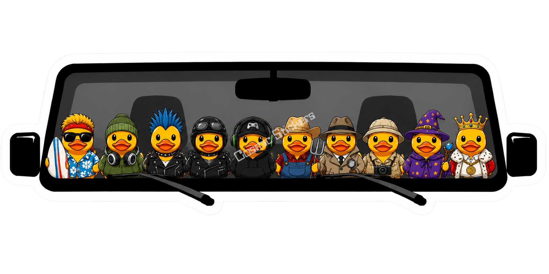 Jeep Rubber Ducks - Lineup #5