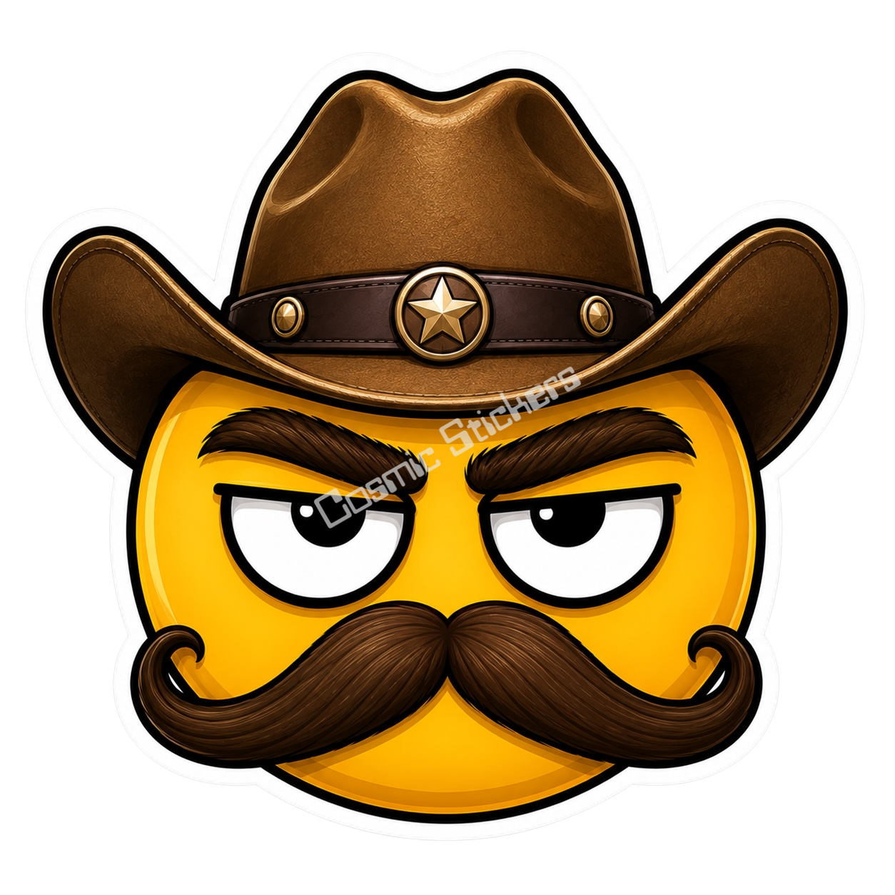 Cosmic Emoji - Cowboy