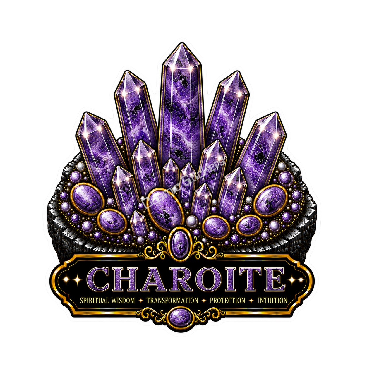 Crystal Meanings Collection - Charoite