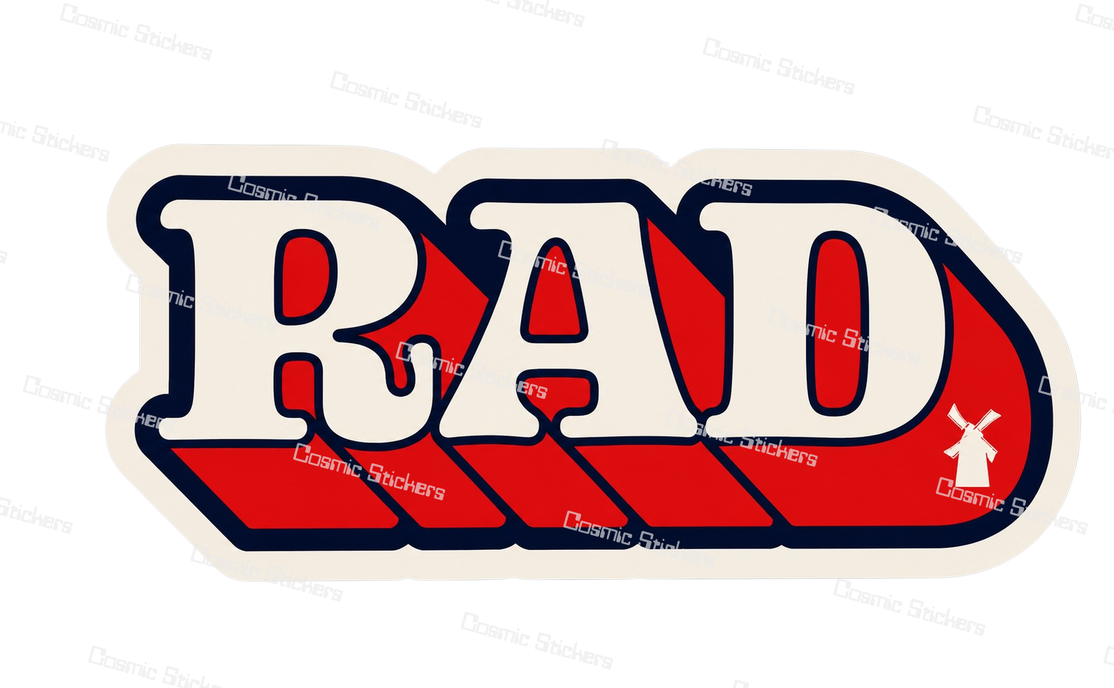 Rad | Dutch Bros Inspired Fan-Made Sticker