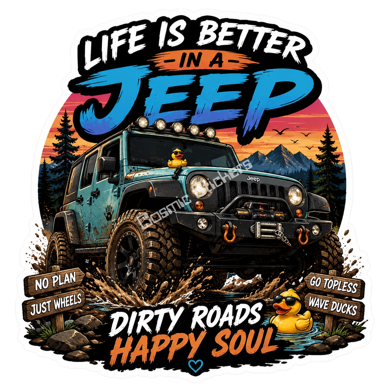 Jeep Collection- Dirty Roads