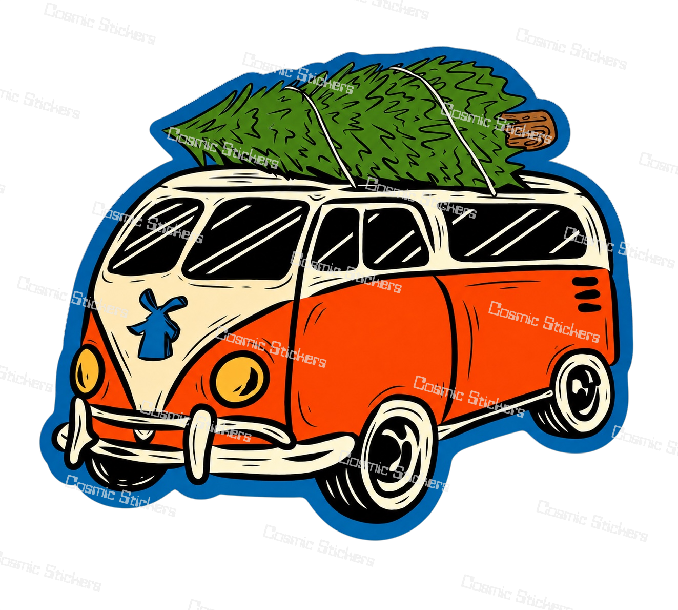 Dutch Bros Road Trip Van | Dutch Bros Inspired Fan-Made Sticker