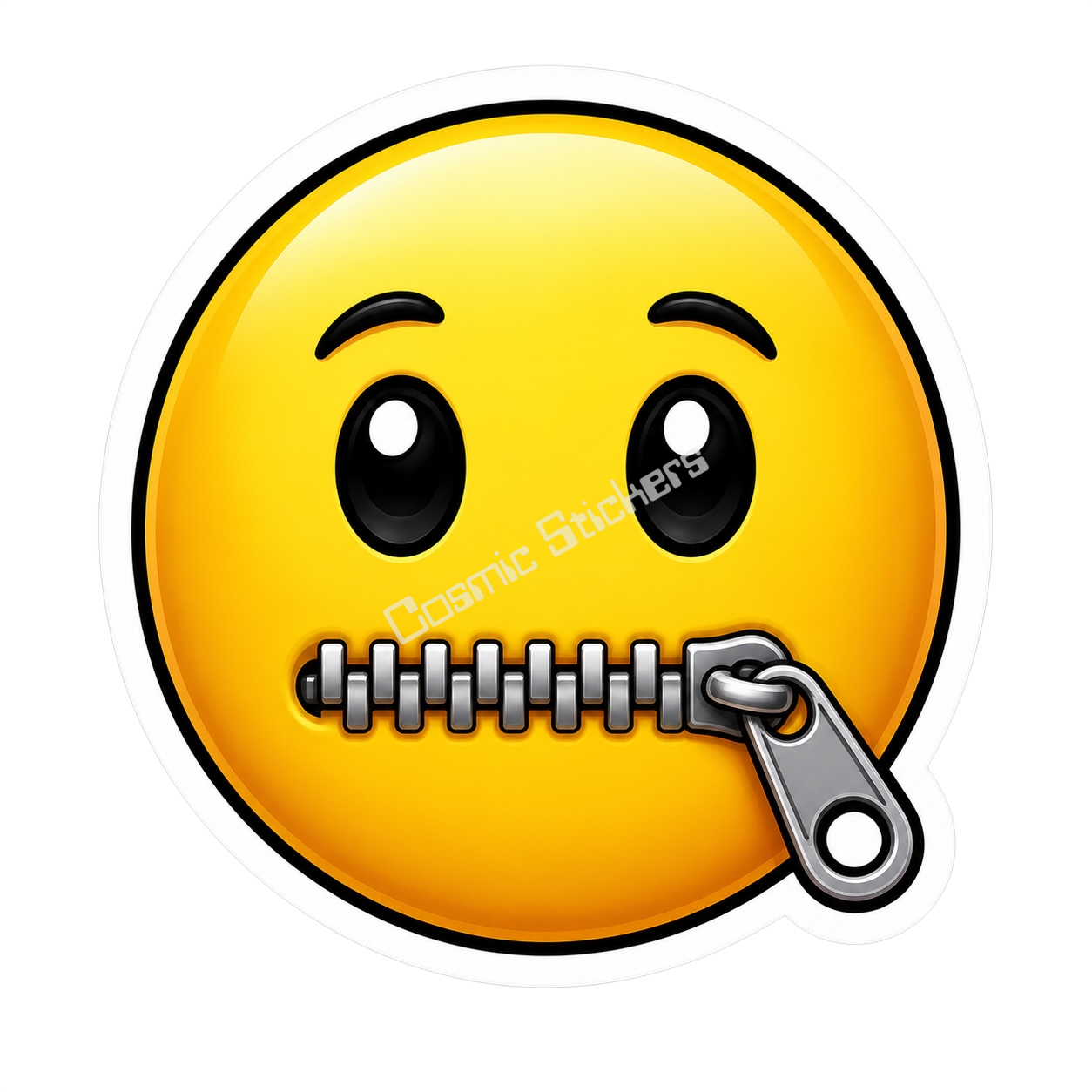 Cosmic Emoji - Zip Lip