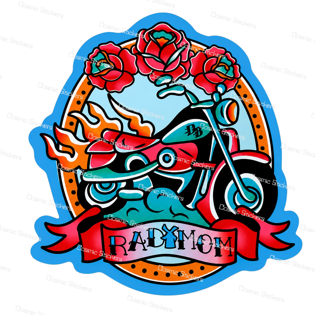 Rad Mom | Dutch Bros Inspired Fan-Made Sticker