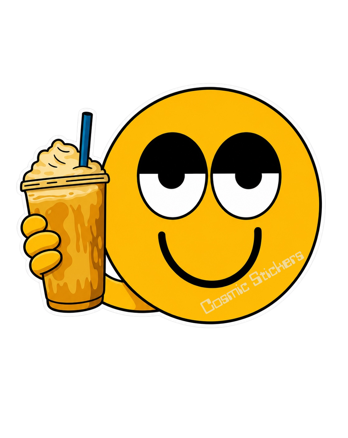 Cosmic Emoji - w/ Iced Coffee