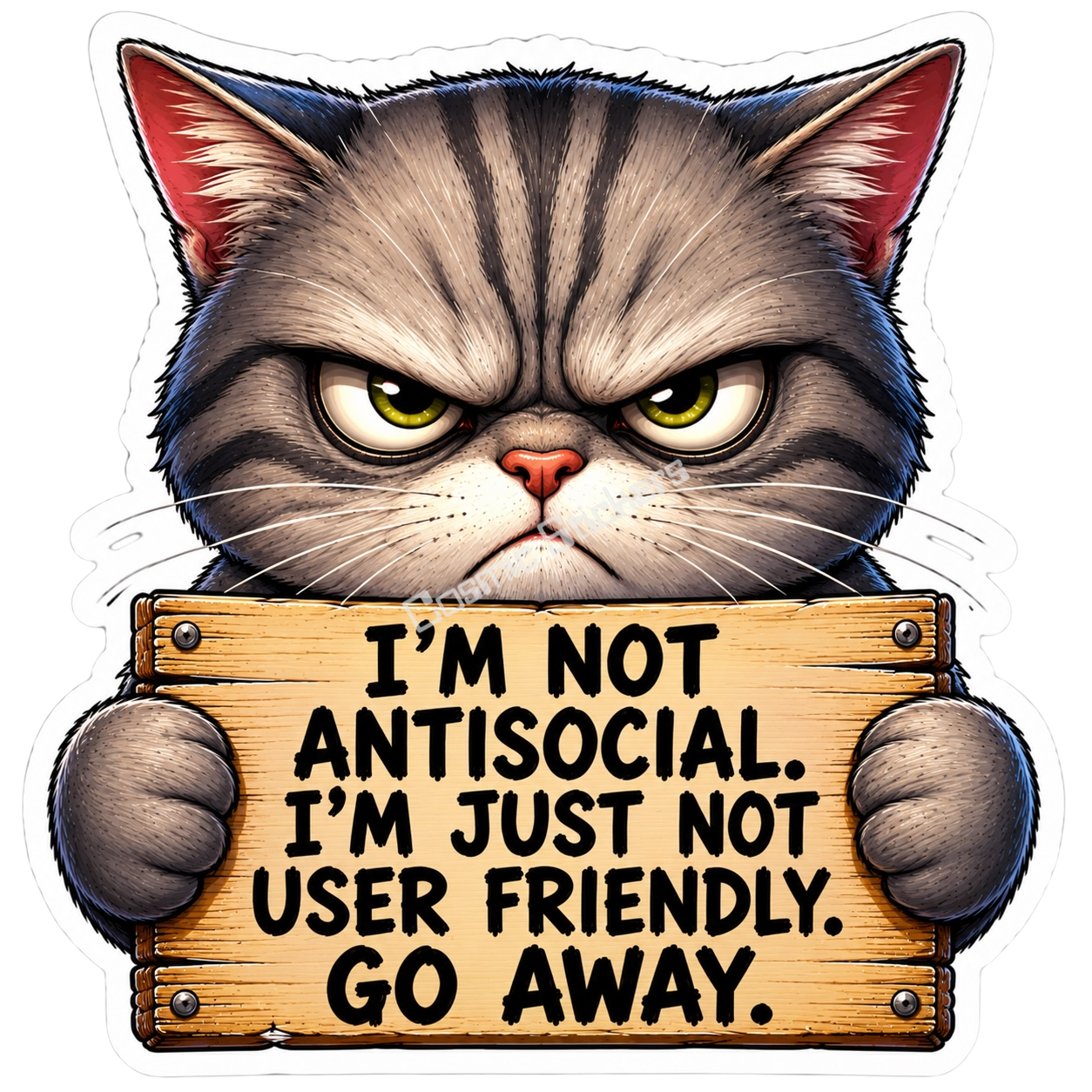 Cat with an Attitude