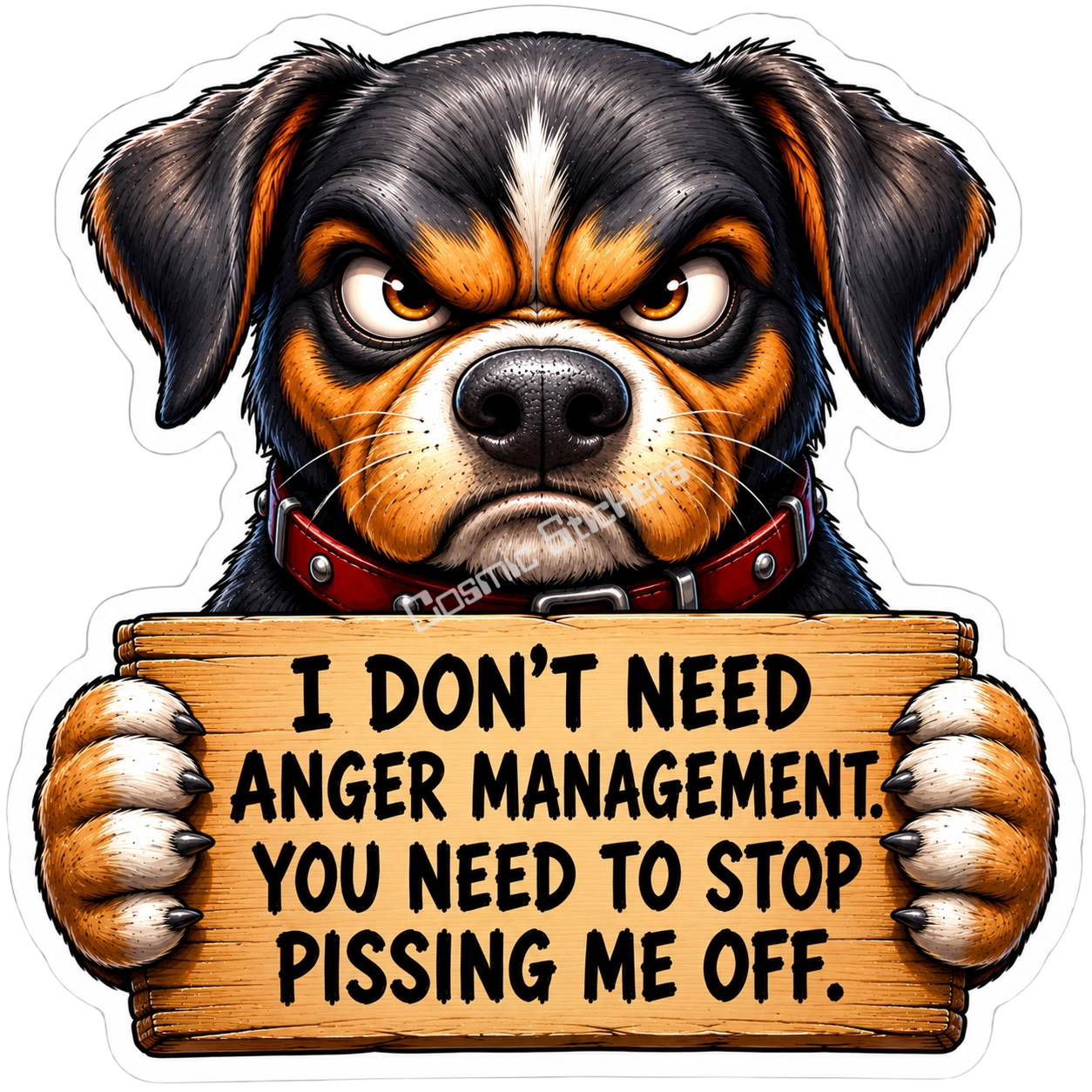 Dog with an Attitude
