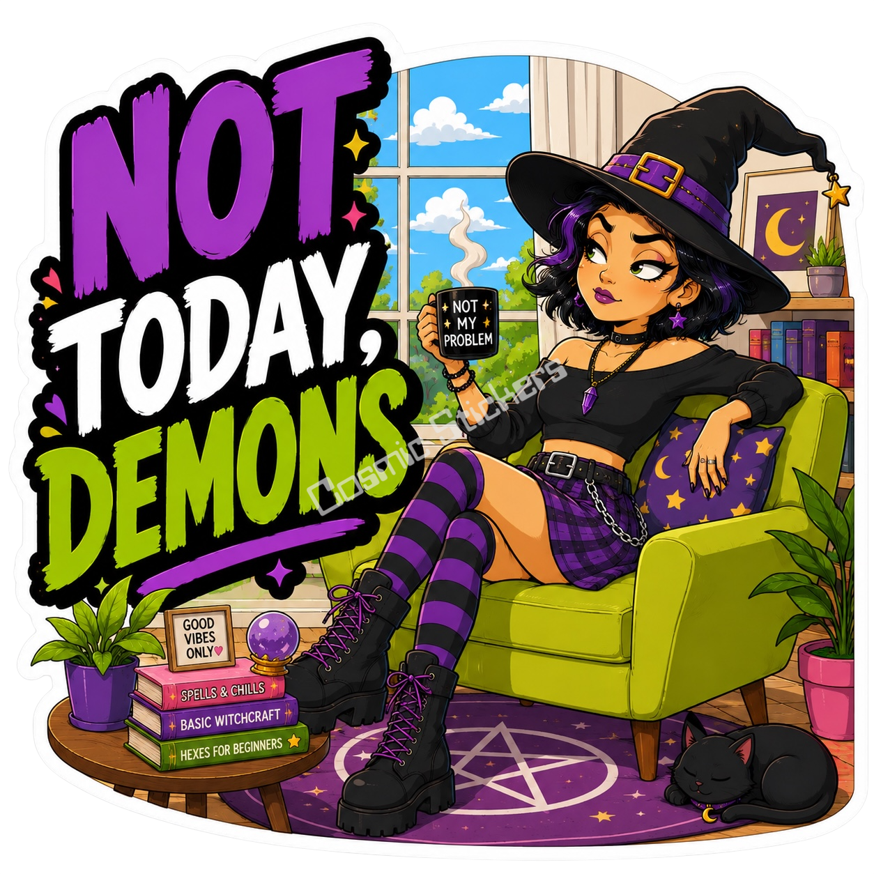 Broomstick Society - Not Today, Demons