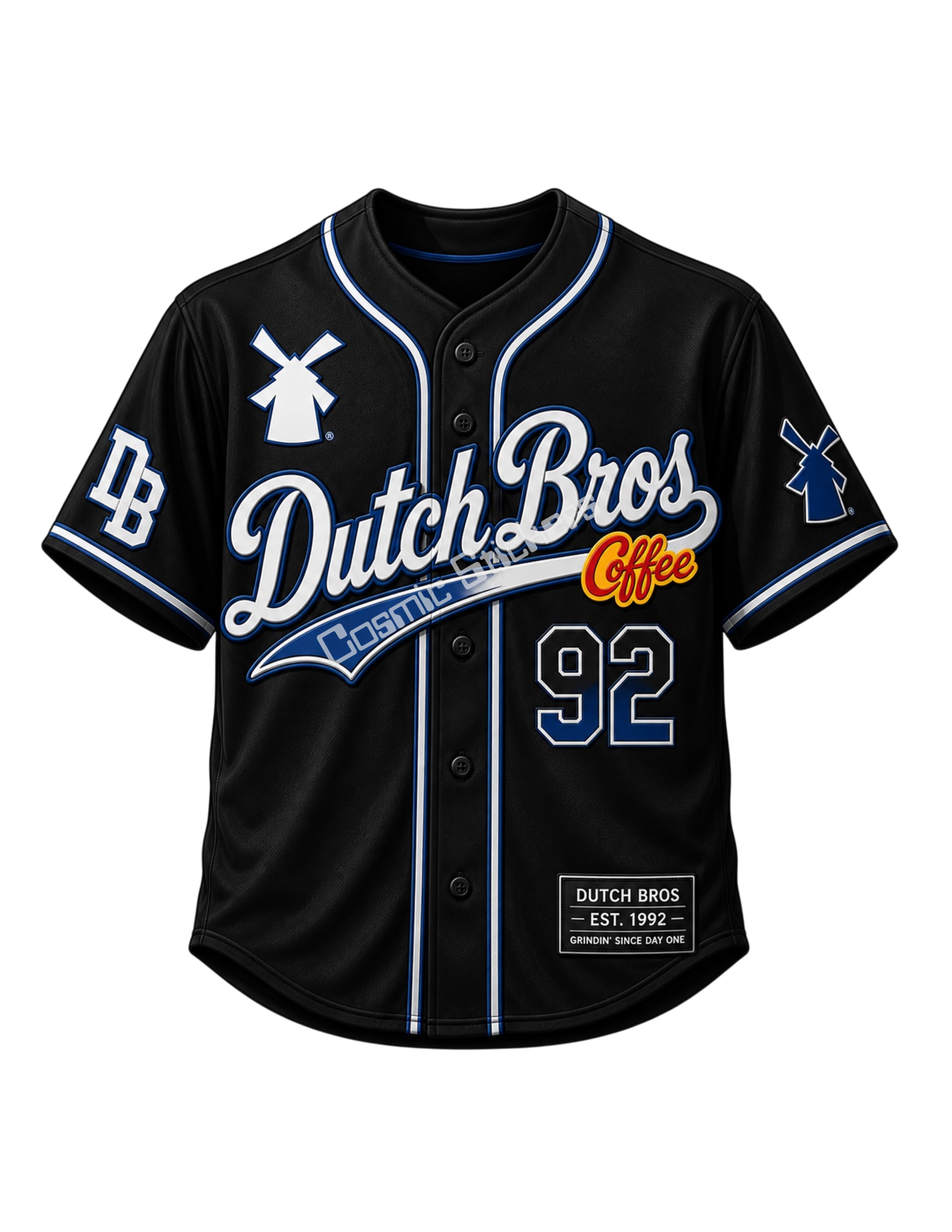 Dutch Bros Jersey Sticker #8