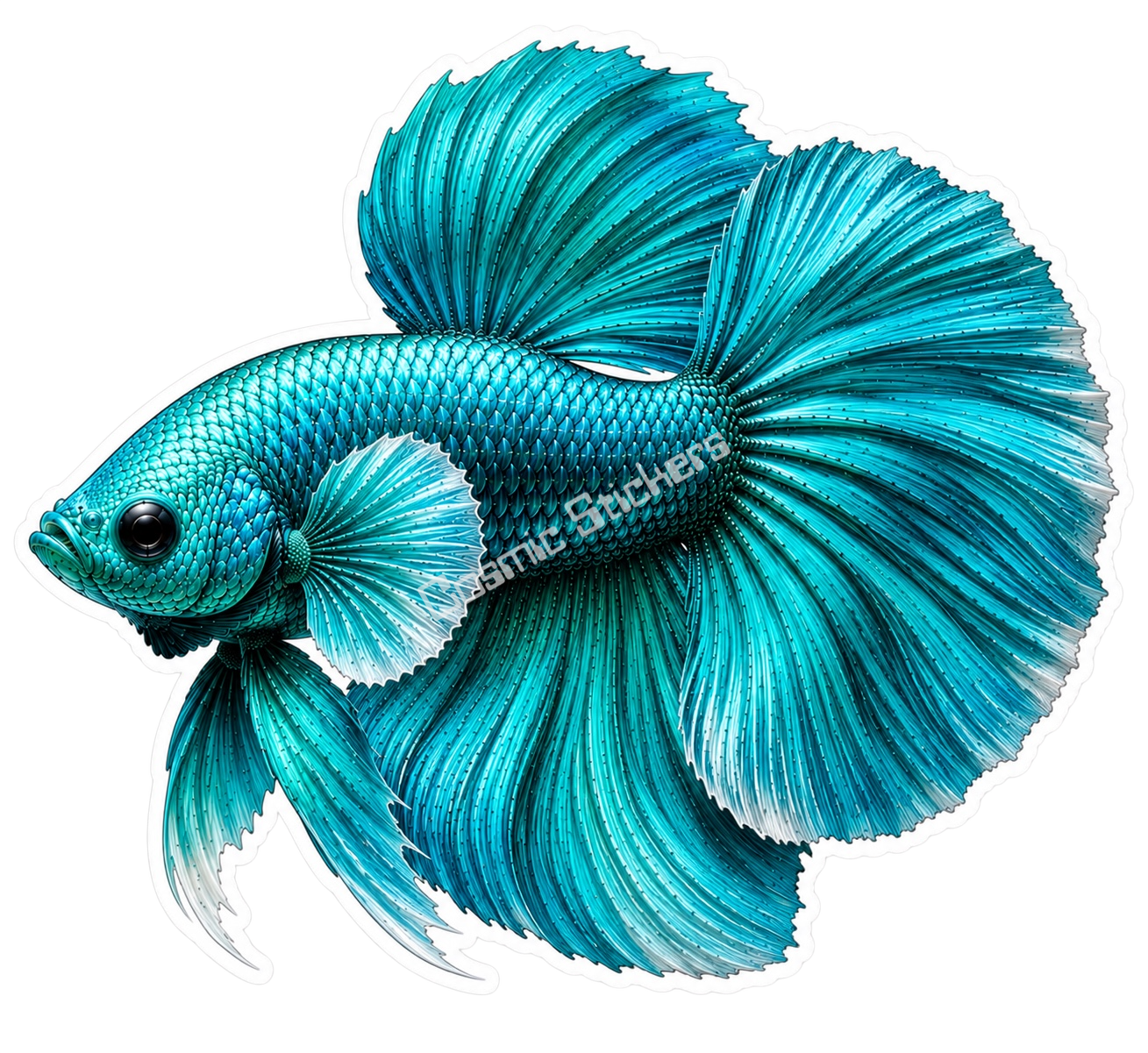 Aquarium Fish - Turquoise Betta￼