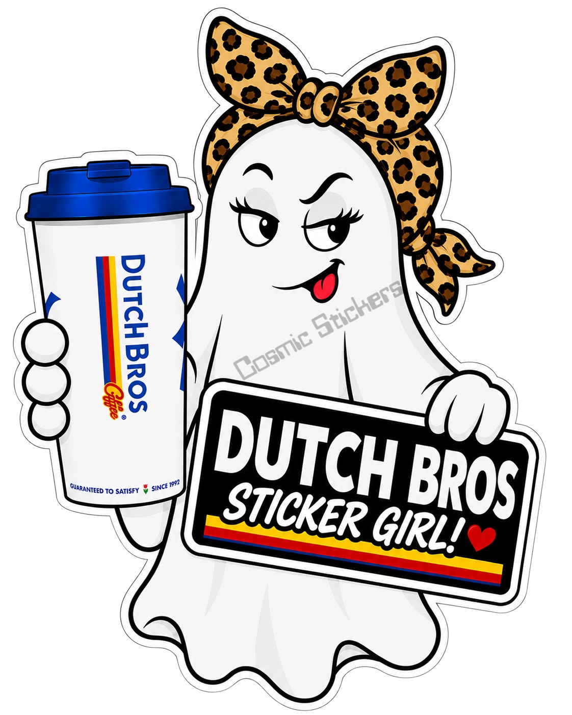 Fan-Made Boo Crew – Boo Crew After Dark | Dutch Bros Inspired Vinyl Sticker