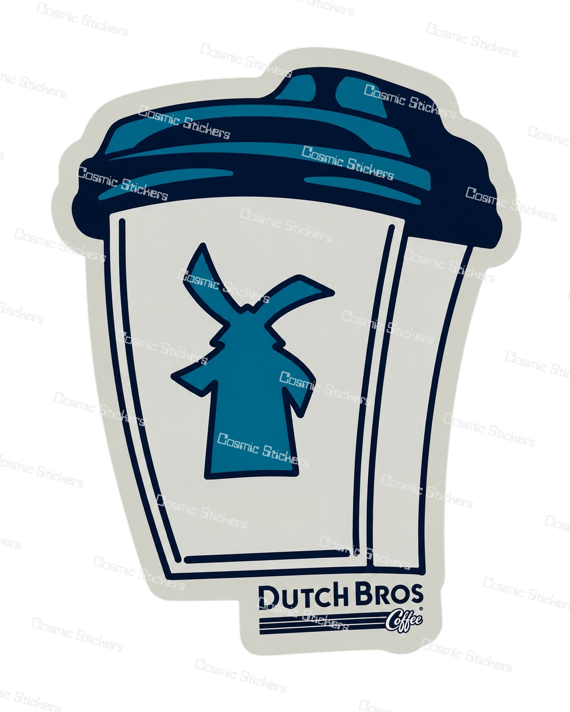 Dutch Bros To-Go Cup | Dutch Bros Inspired Fan-Made Sticker