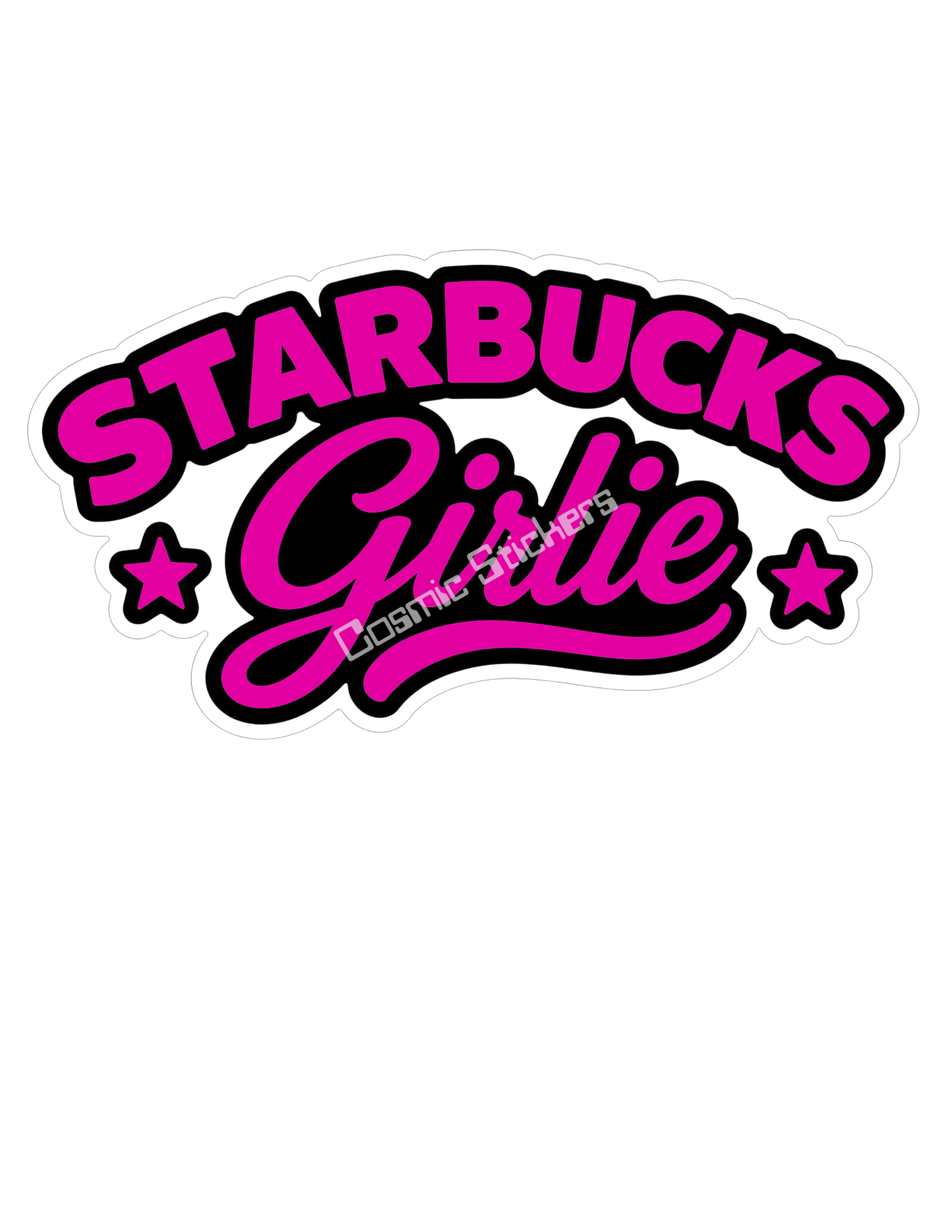 Starbucks Girlie - Pink