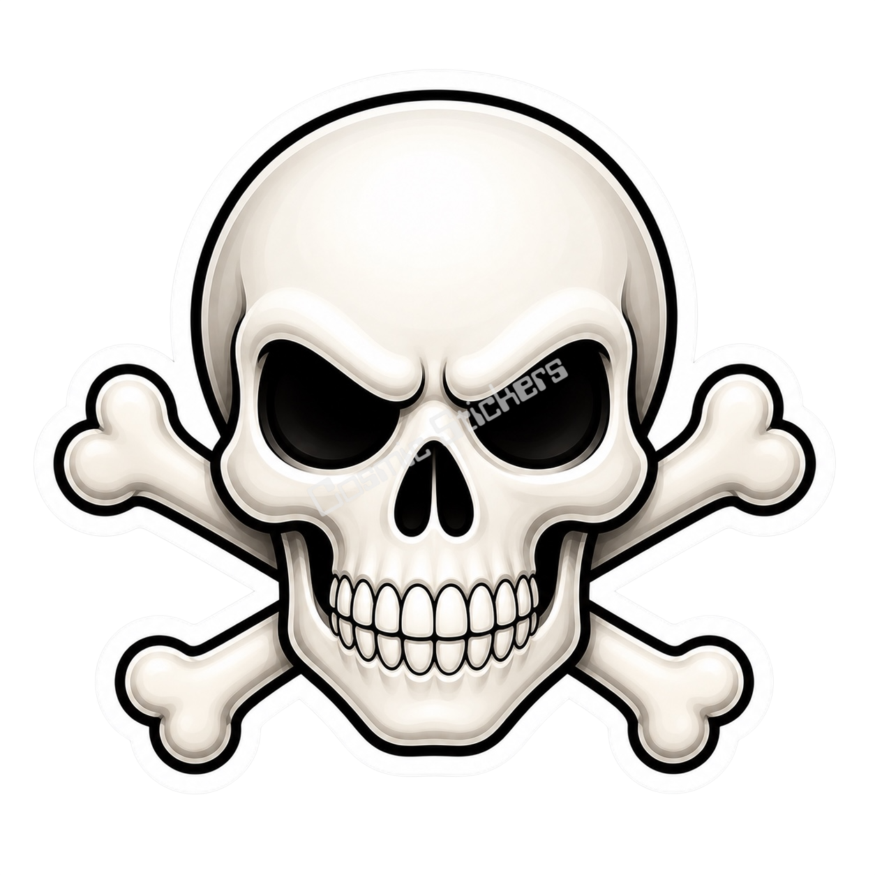 Cosmic Emoji - Skull & Crossbones