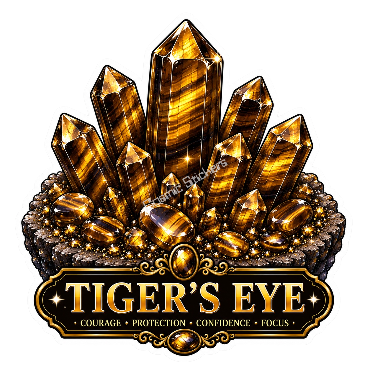 Crystal Meanings Collection - Tiger’s Eye