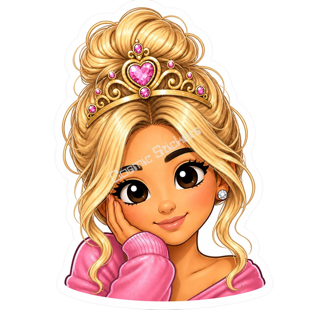 Cosmic Emoji - Blonde Princess