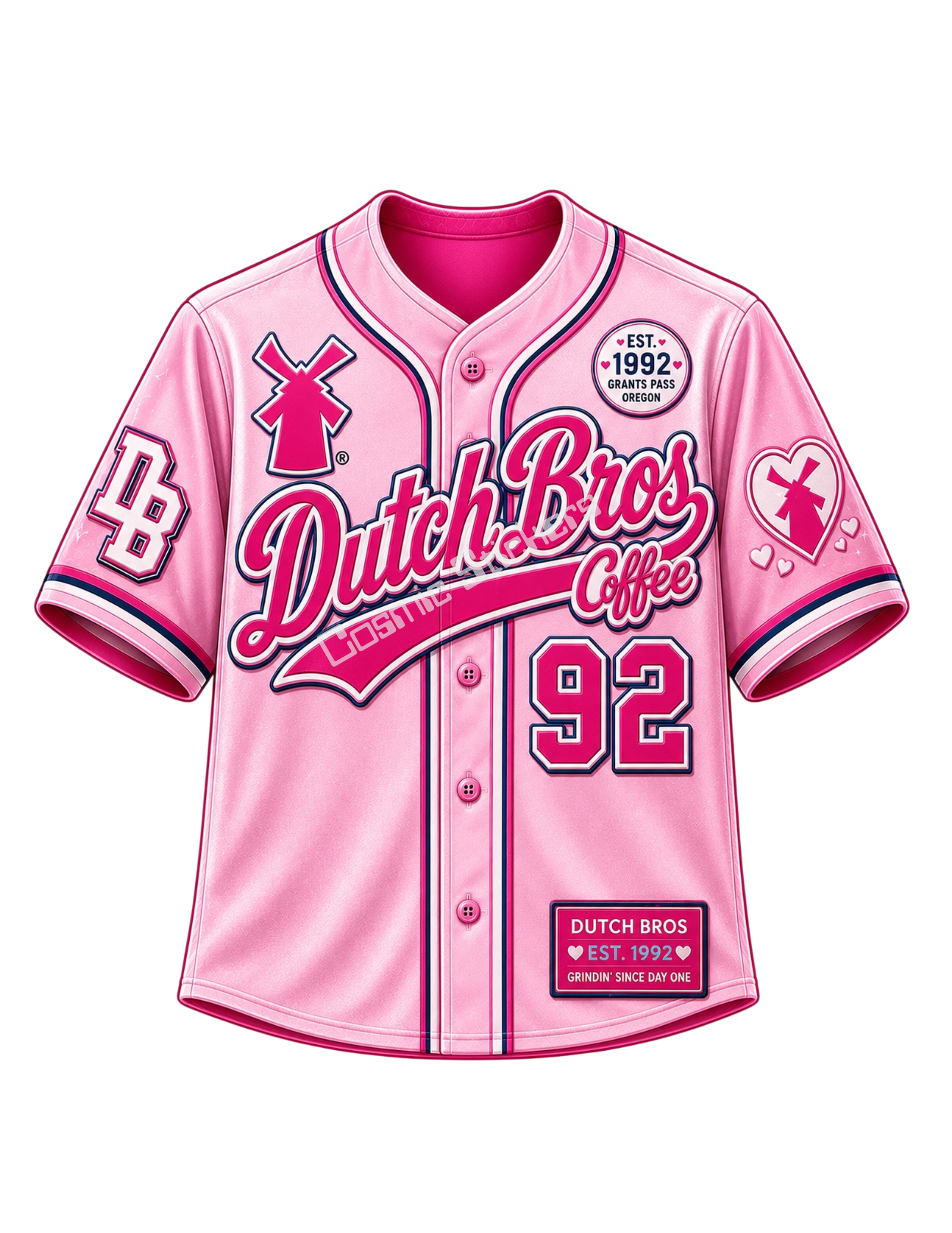 Dutch Bros Jersey Sticker #10