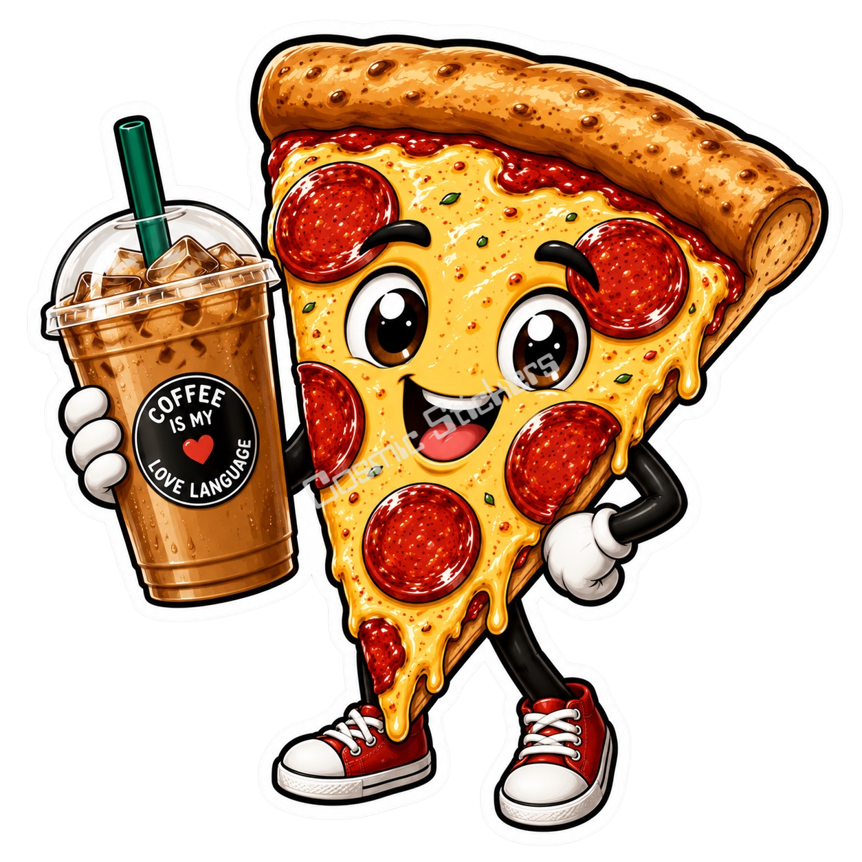 Coffee Universe - Pizza Slice
