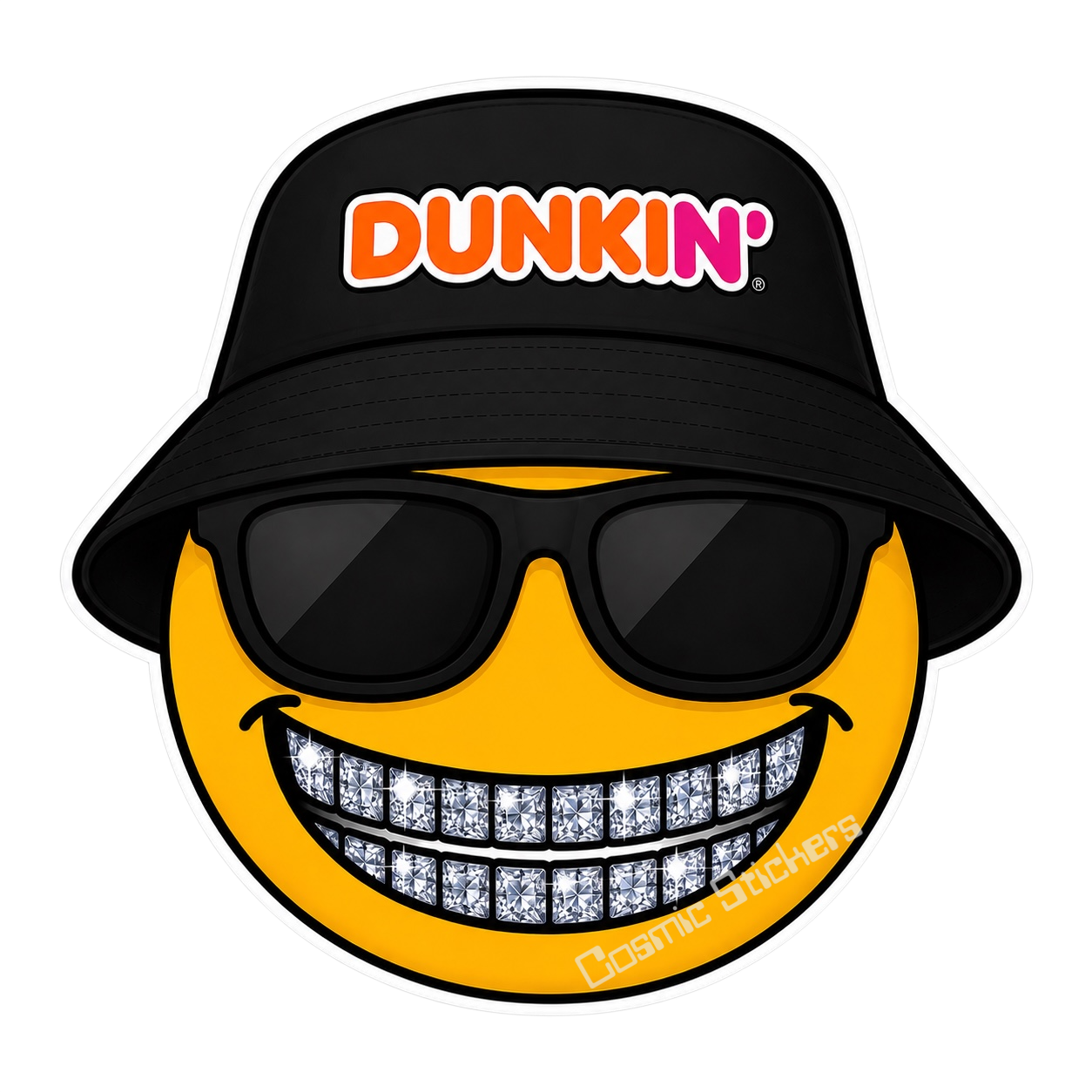 Dunkin’ - Emoji w/ Bling Grill & Sunglasses