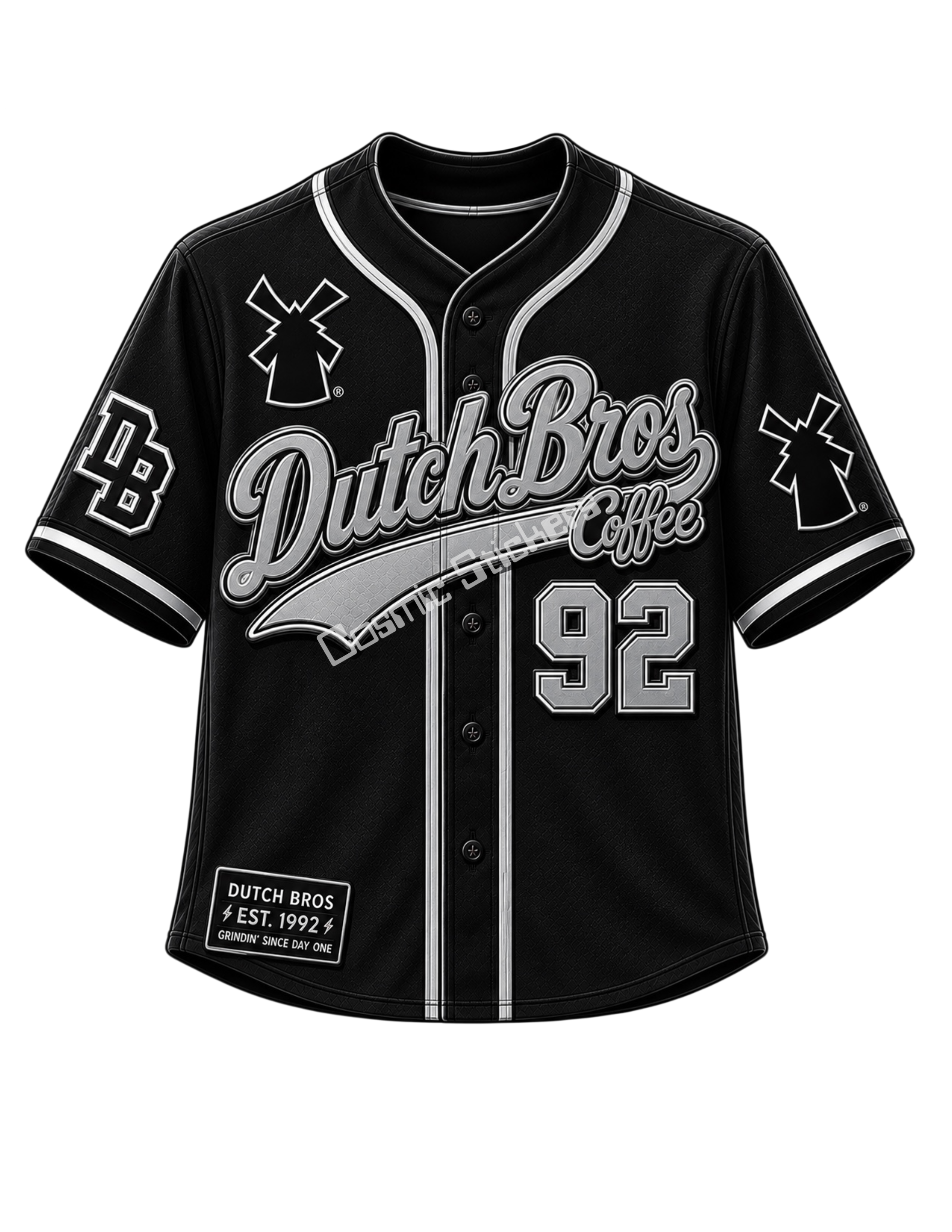 Dutch Bros Jersey Sticker #15