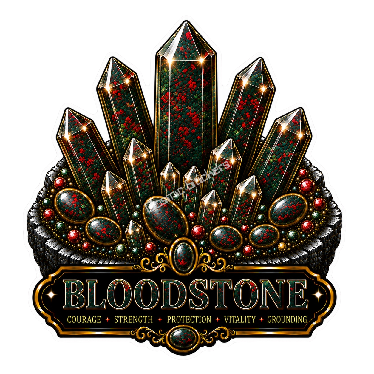 Crystal Meanings Collection - Bloodstone