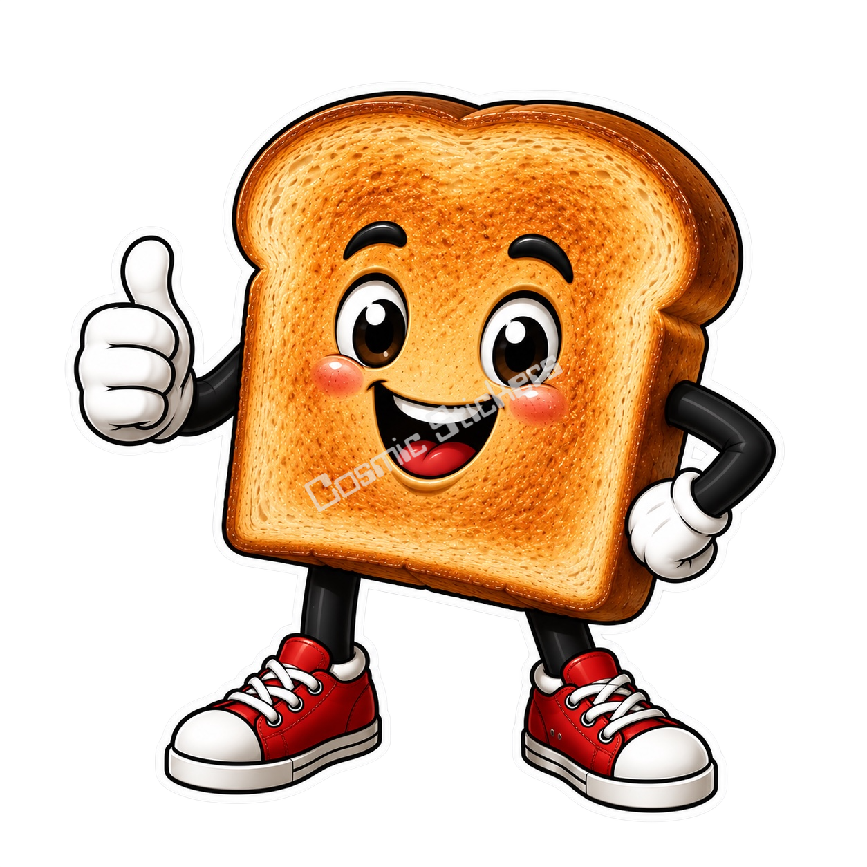 Cosmic Stickers - Toast
