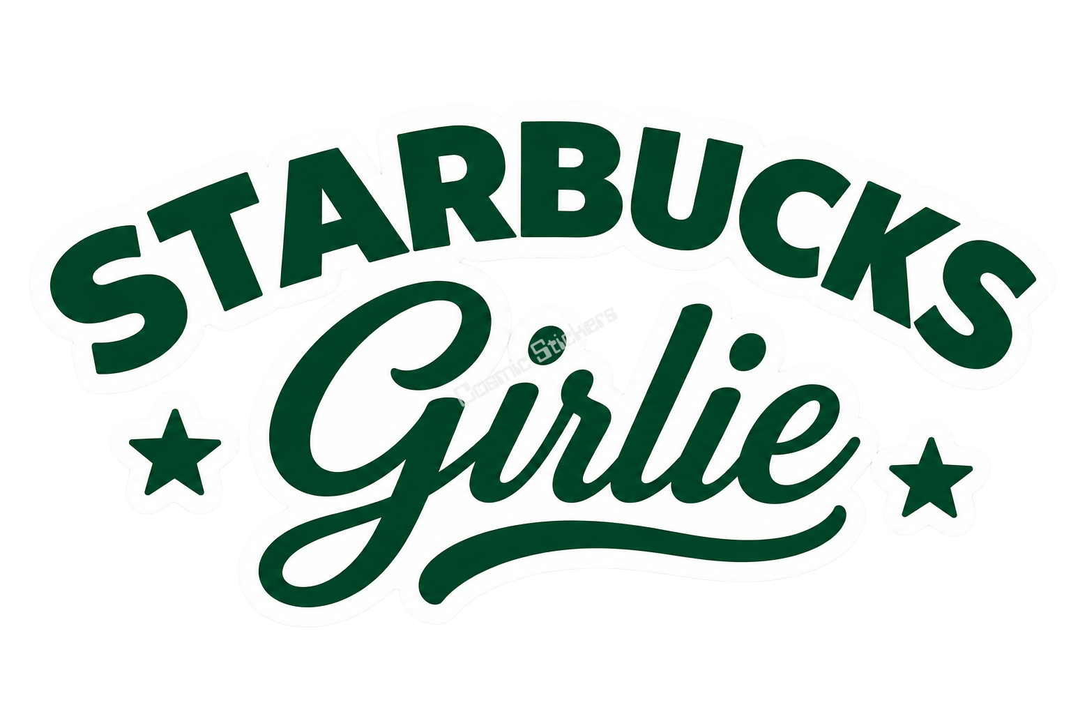 Starbucks Girlie Green