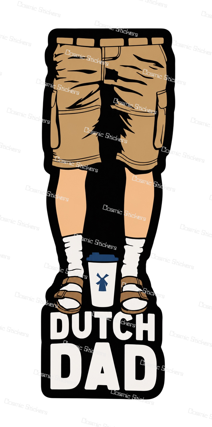 Dutch Bros Sandals | Dutch Bros Inspired Fan-Made Sticker