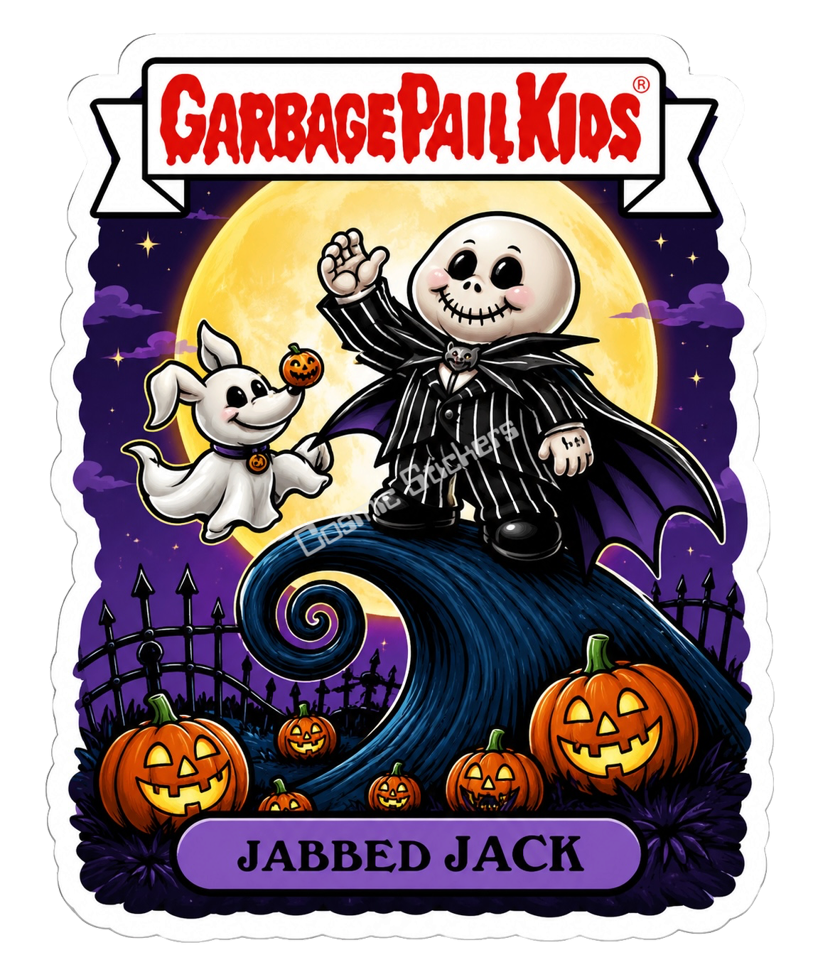 Garbage Pail kids (Jabbed Jack)