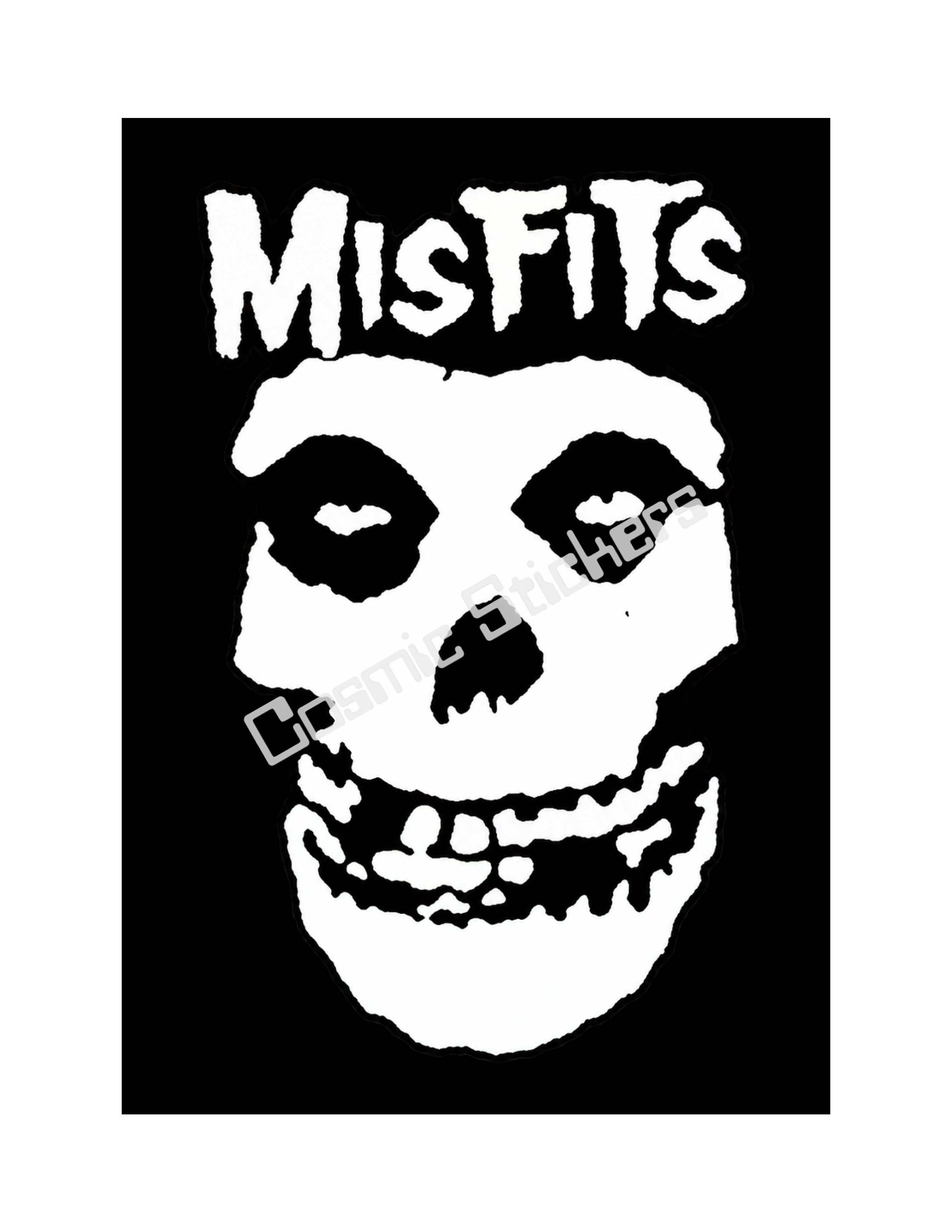 Misfits Fiend Skull Logo