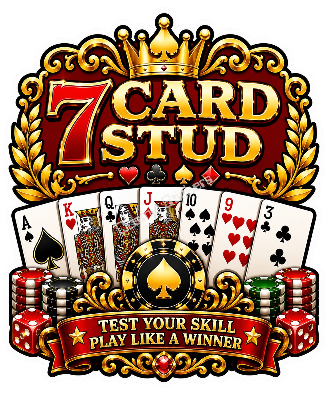 Casino Theme (7 Card Stud)