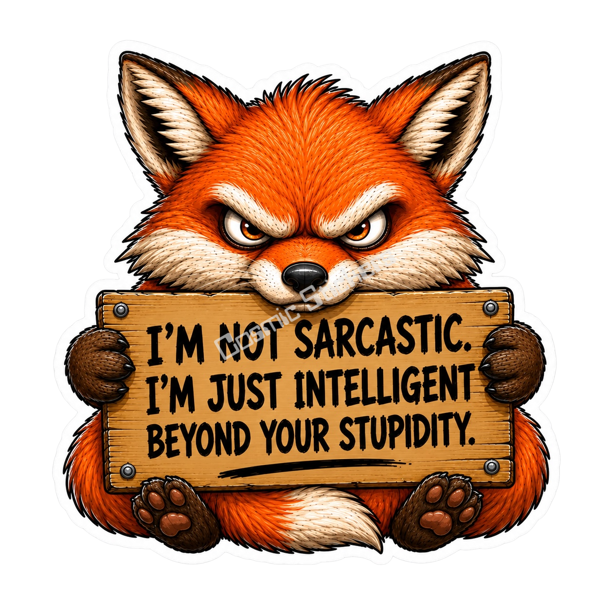 Fox with an Attitude