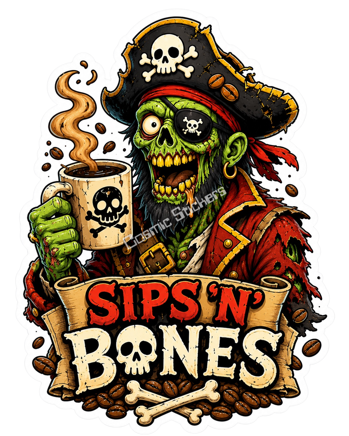 Sip & Bones - Pirate