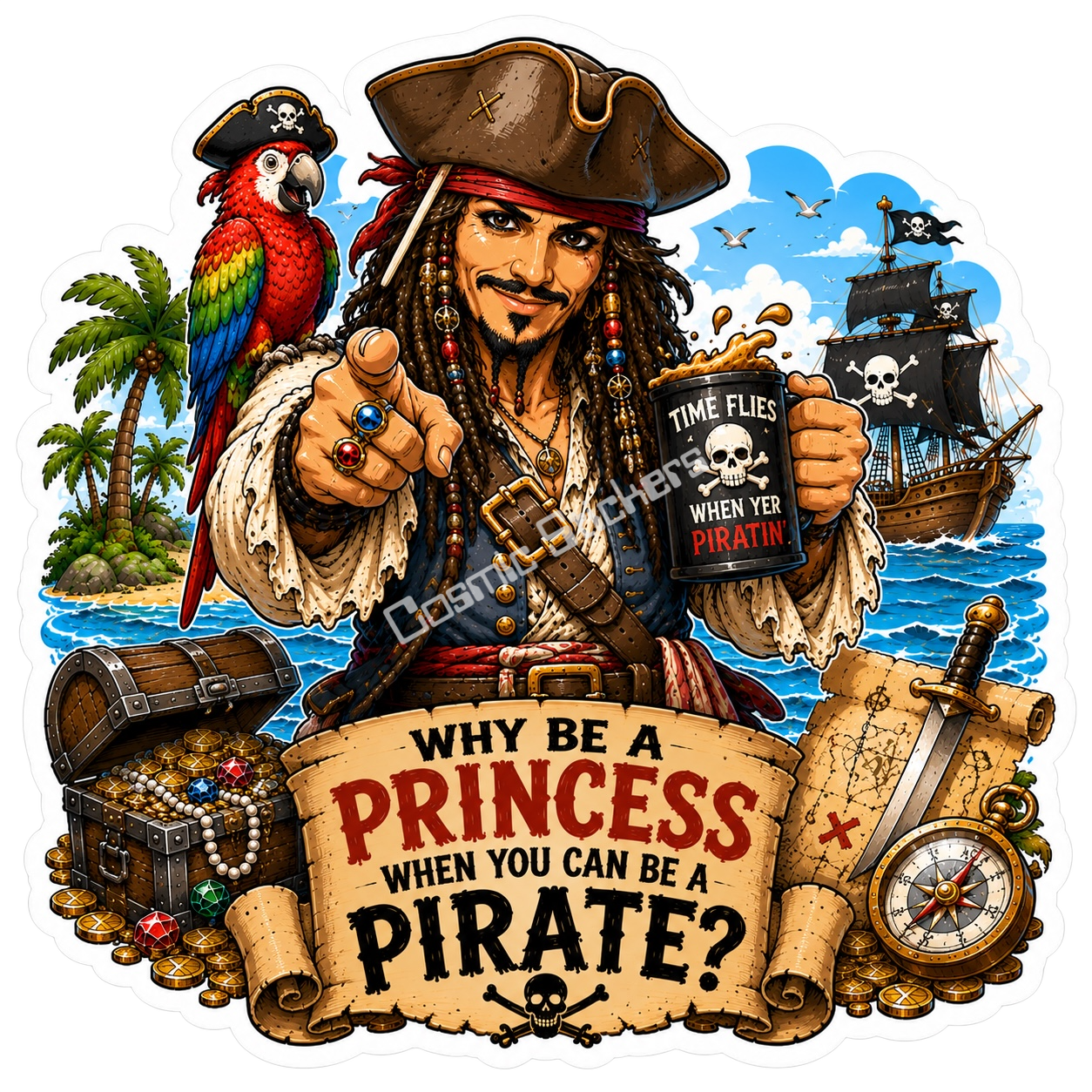 Why Be A Princess - Pirate
