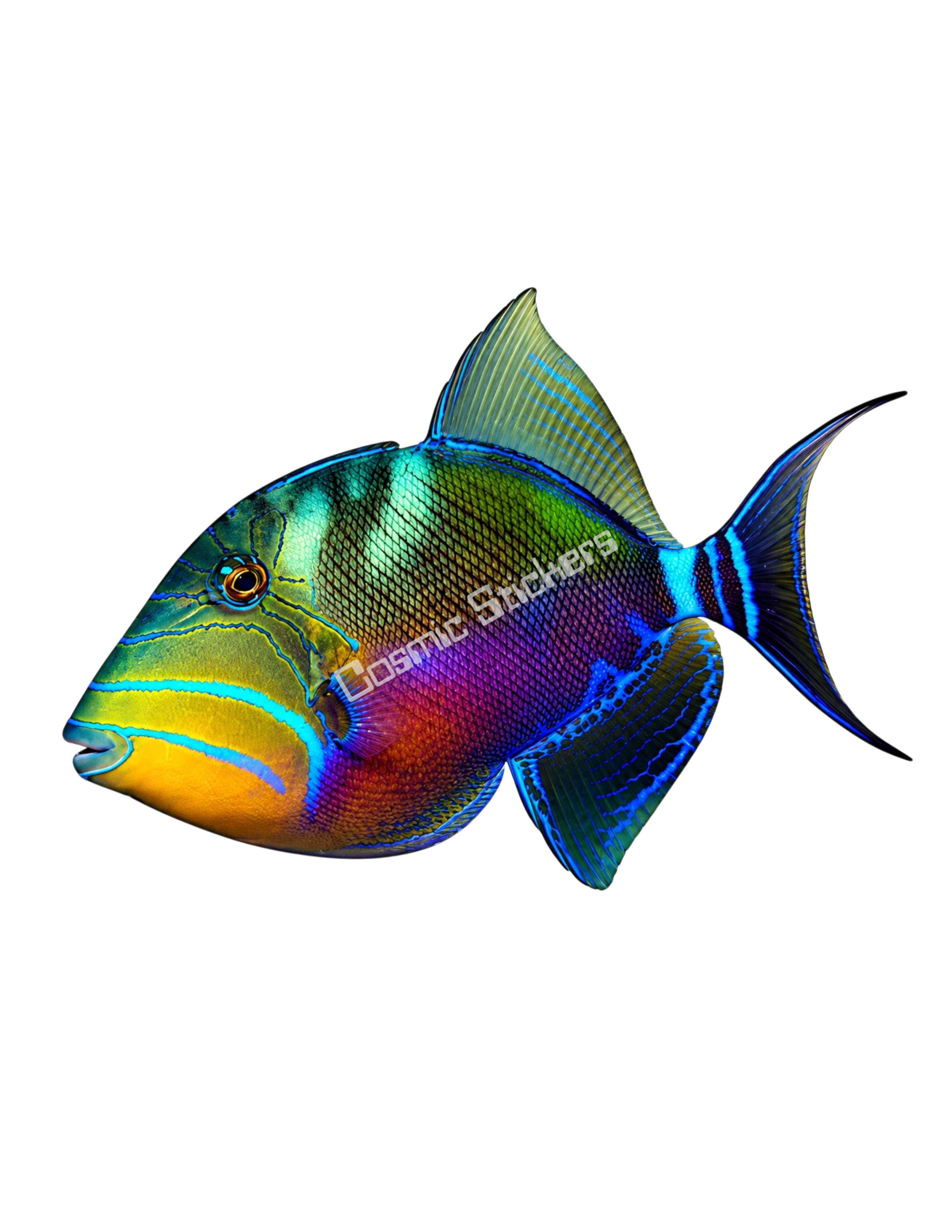 Aquarium Fish - Queen Triggerfish