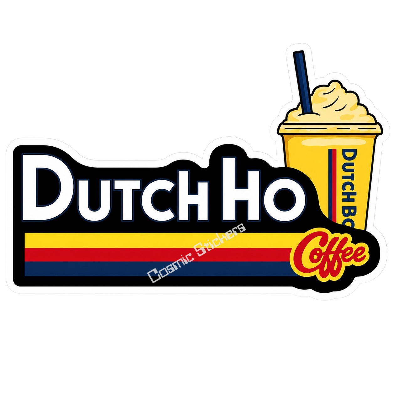 Dutch Ho premium die-cut vinyl sticker by Cosmic Stickers
