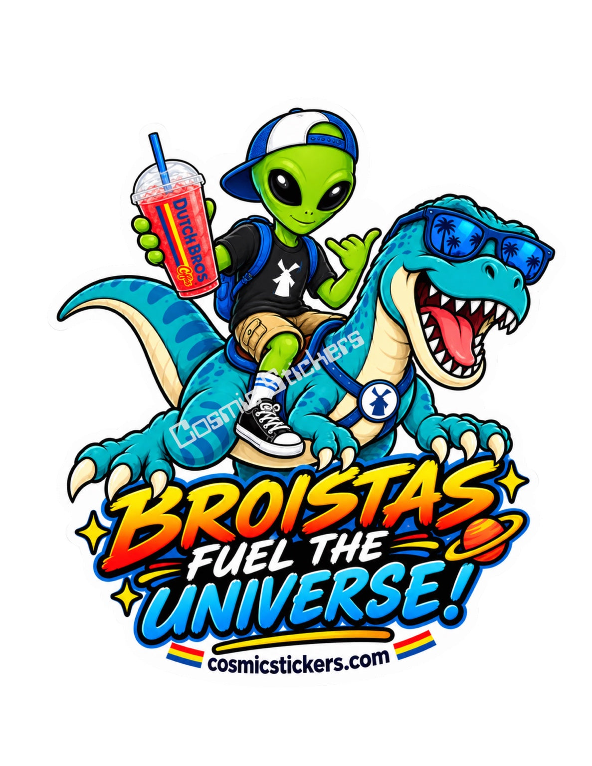 Fan-made Broistas Fuel the Universe sticker pack