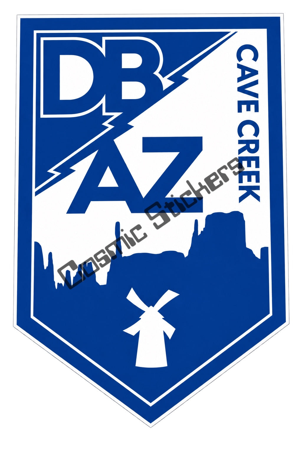 Fan-made Dutch Bros Cave Creek Arizona sticker