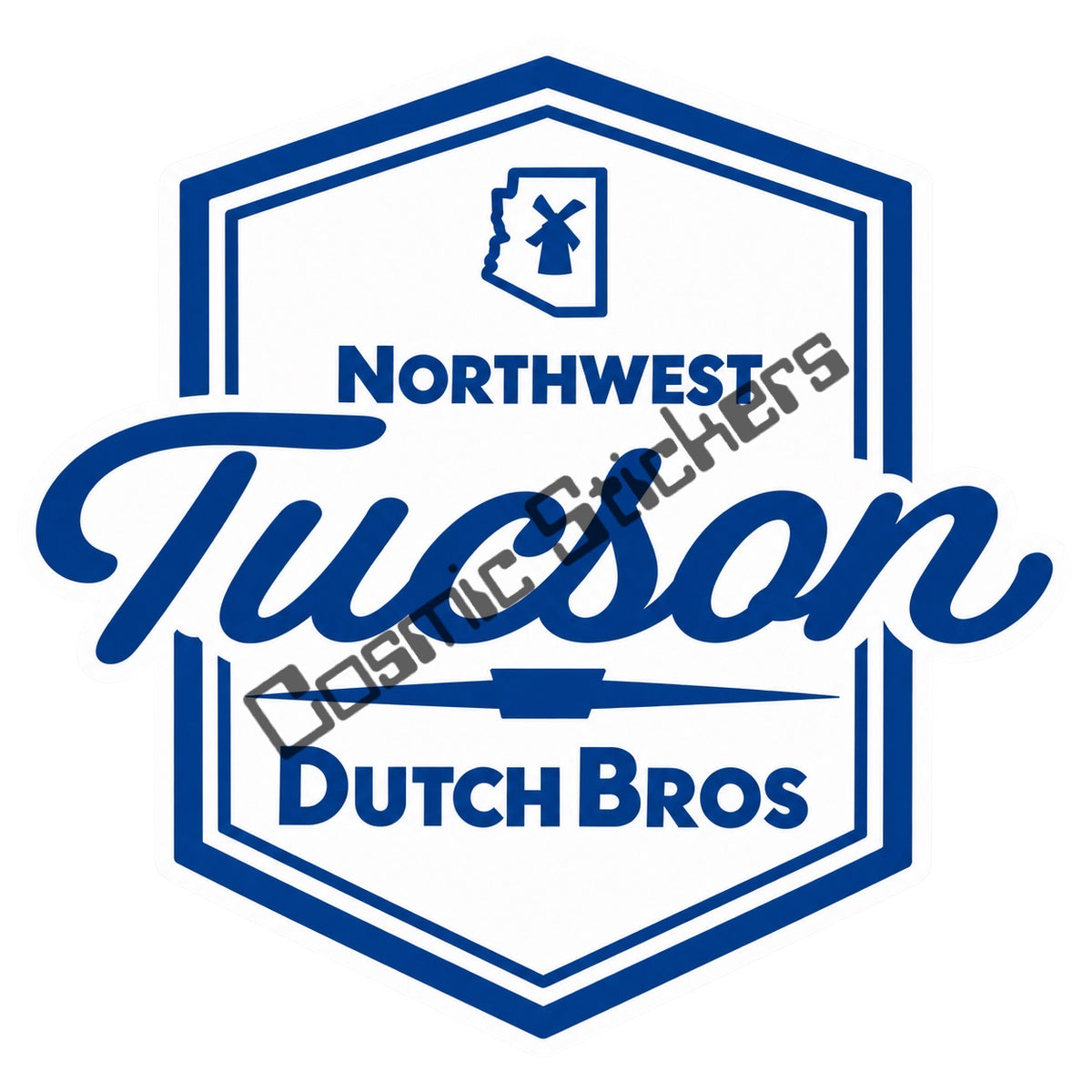 Fan-made Dutch Bros Northwest Tulsa sticker