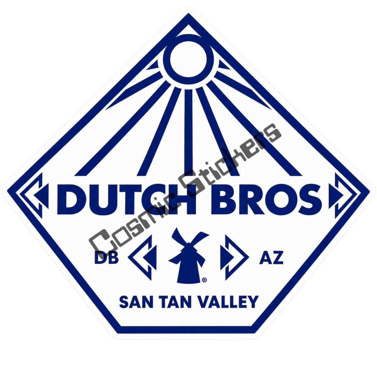 Fan-made Dutch Bros San Tan Valley Arizona sticker